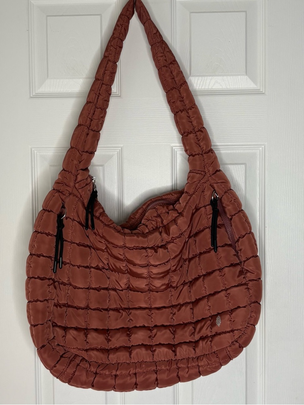FP Movement Quilted Carryall Bag, Dusty Rose - Picture 3 of 16